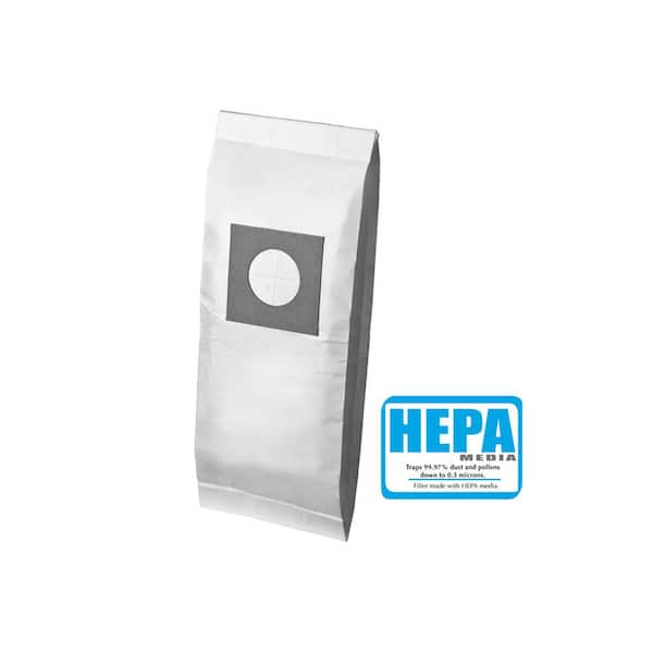 Breathe Easy 3 HEPA Vacuum Bags for Hoover Widepath 4010100Z 