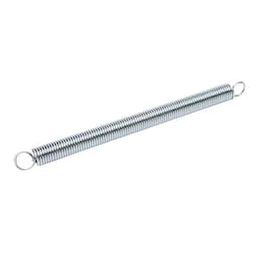 3 in. x 0.75 in. x 0.105 in. Zinc Extension Spring