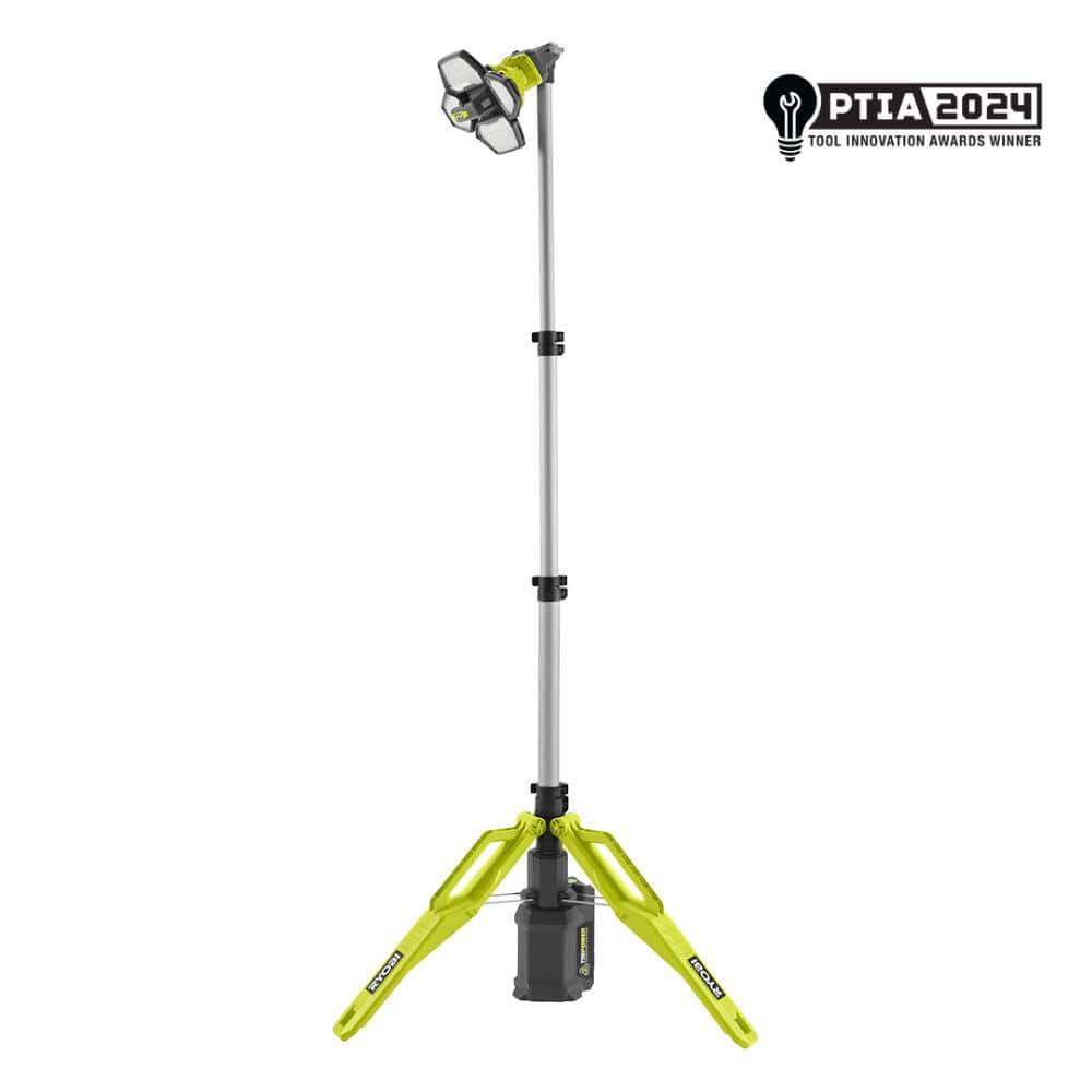 RYOBI Hybrid Tri-Power Tripod Light