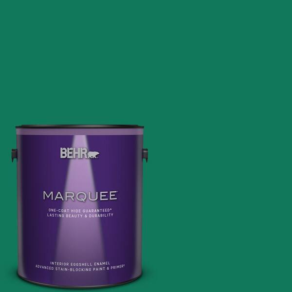 BEHR MARQUEE 1 gal. #MQ4-14 Soapstone One-Coat Hide Eggshell Enamel Interior Paint & Primer