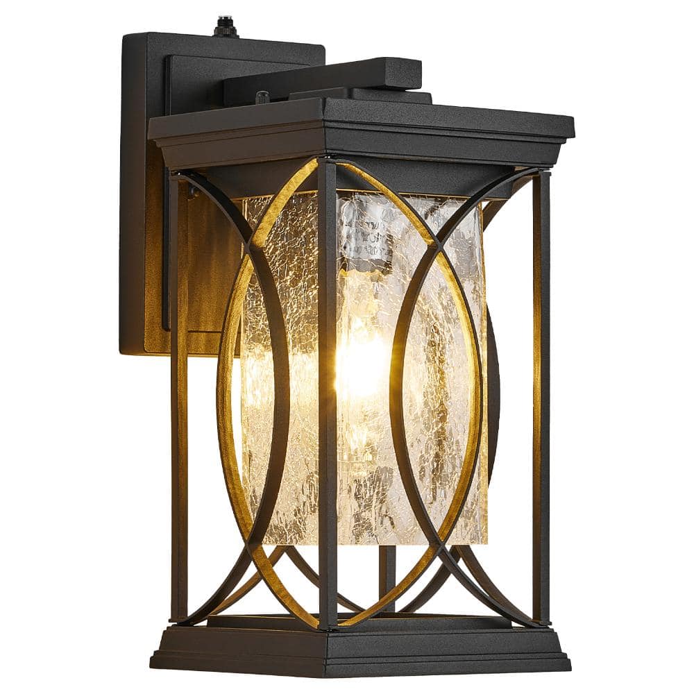 1-light Bronze Anti-Rust Waterproof Outdoor Sconce Dusk to Dawn with Glass Shade ,E26 Bulb Not Included price history on PriceWatchPro