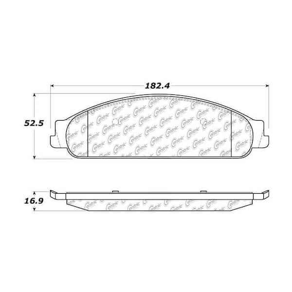 Centric Parts Disc Brake Pad Set
