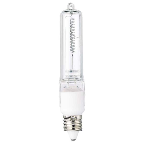 Westinghouse 150-Watt Halogen T4 Clear Mini-Can Base Light Bulb 0476800 - The Home Depot