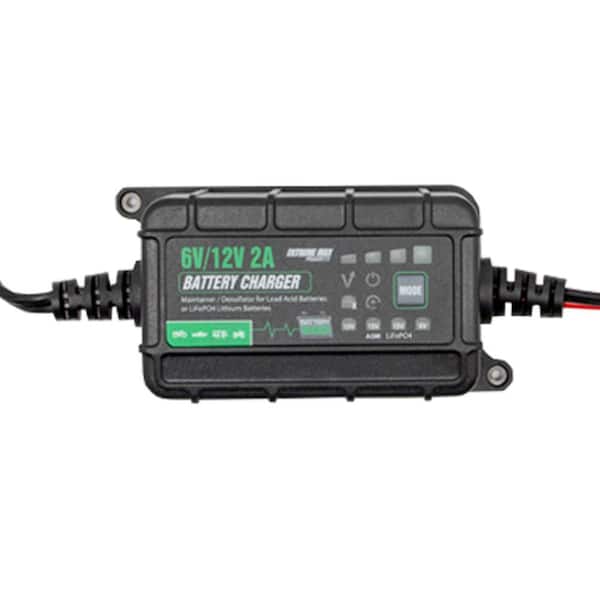 12V 2A Desulfating Battery Charger Maintainer