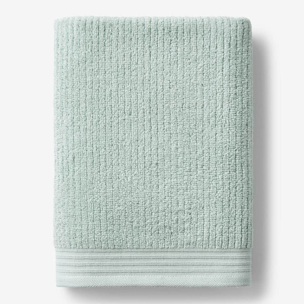 The Company Store Green Earth Quick Dry Micro Cotton Solid Green Tea Single Hand Towel