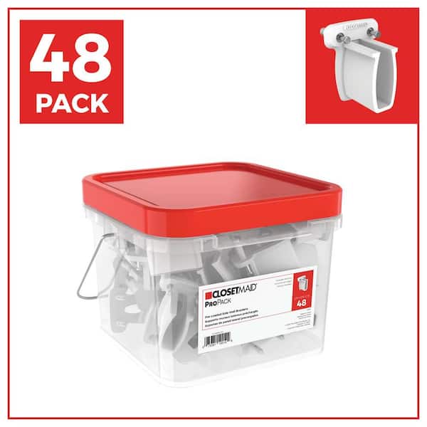 ProPack Pre-Loaded Side Wall Brackets (48-Piece)