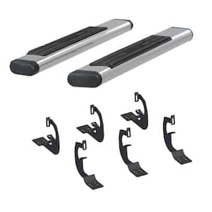 6 x 53-Inch Oval Polished Stainless Steel Nerf Bars, Select Toyota Tacoma