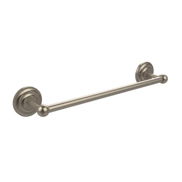 Allied Brass Prestige Que New Collection 18 in. Towel Bar in Antique Pewter