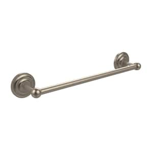 Prestige Que New Collection 30 in. Towel Bar in Antique Pewter
