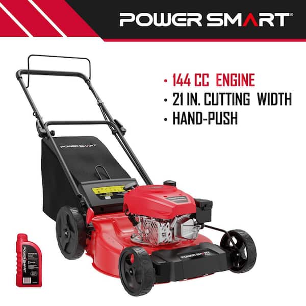 21 in. 144cc OHV 4-stroke engine 3-in-1 Gas Push Lawn Mower