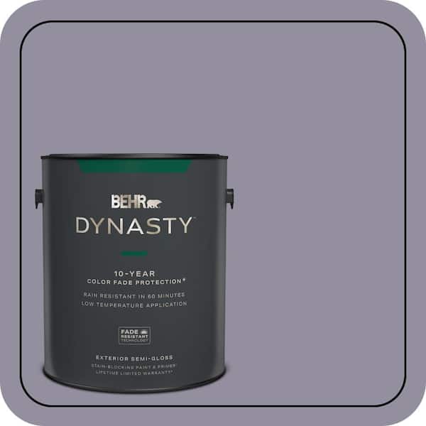 BEHR DYNASTY 1 gal. #N560-4 Evening in Paris Semi-Gloss Enamel Exterior Stain-Blocking Paint & Primer