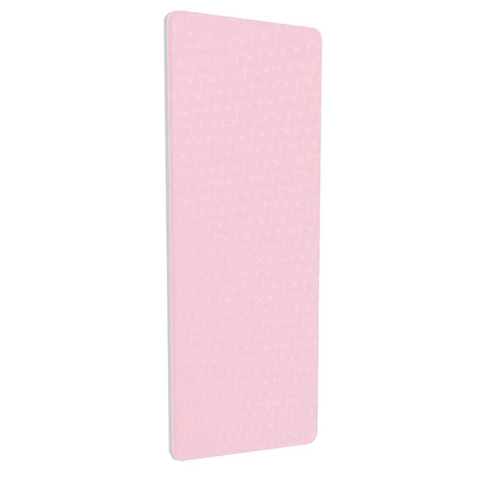 Pink 24 in. W x 72 in. L x 0.3 in. T Thermoplastic Elastomers Gym