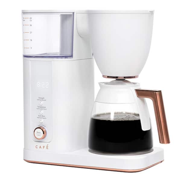 Café Matte White Specialty Grind and Brew Coffee Maker + Reviews