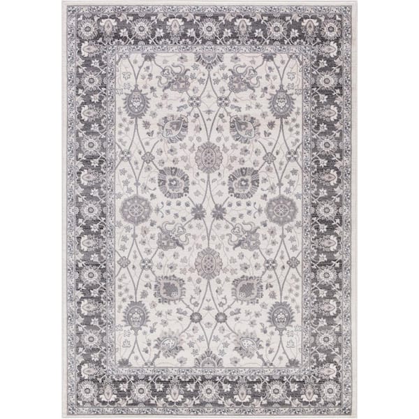 Lara Vase Ivory 8 ft. x 11 ft. Area Rug