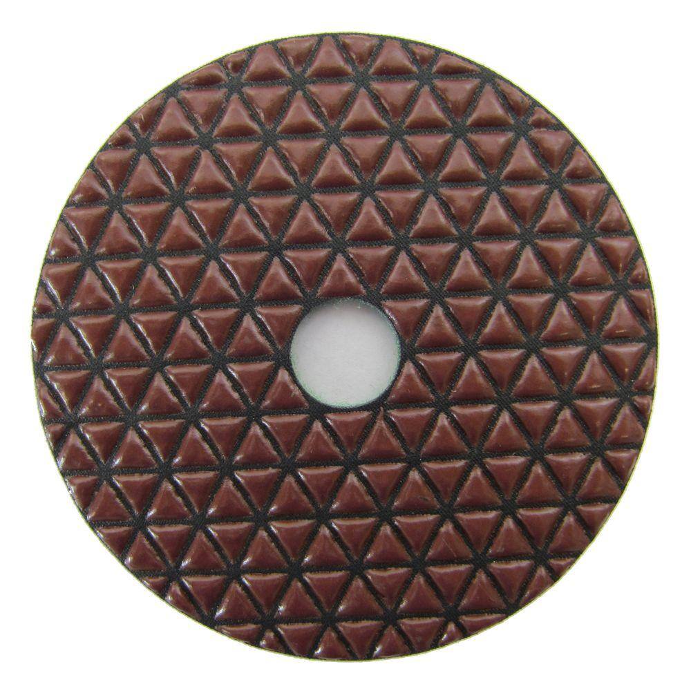 4” Electroplated Diamond Polishing Pad Concrete Stone Wet Dry Sandpaper~2000 