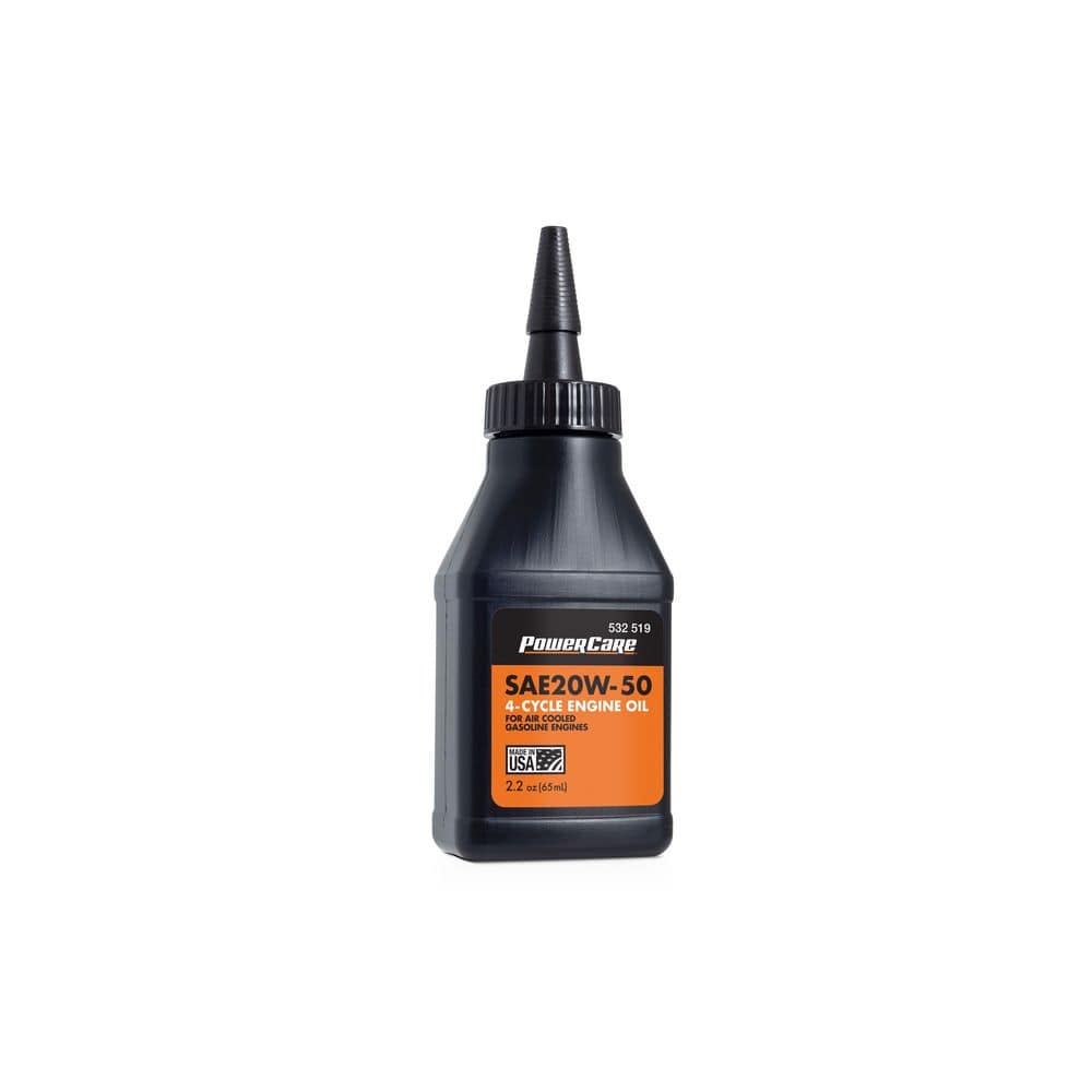 Powercare 2.2 oz. SAE 20W-50 4-cycle Oil 532519 - The Home Depot