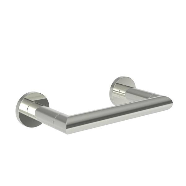 Ginger Kubic Double Post Toilet Paper Holder in Polished Nickel