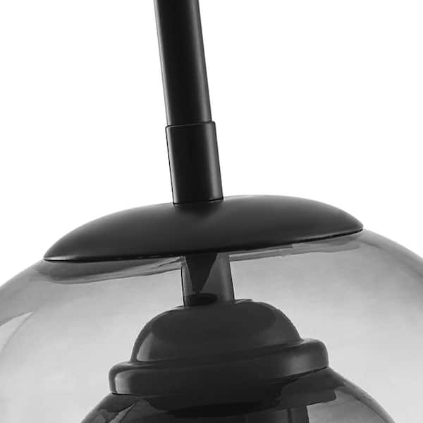 Bærecirkel Modtager maskine termometer aiwen 40-Watt 1-Light Black Shaded Pendant Lights Industrial Adjustable  Ceiling Hanging Light Fixtures with Glass Shade P-NW-PL2213 - The Home Depot