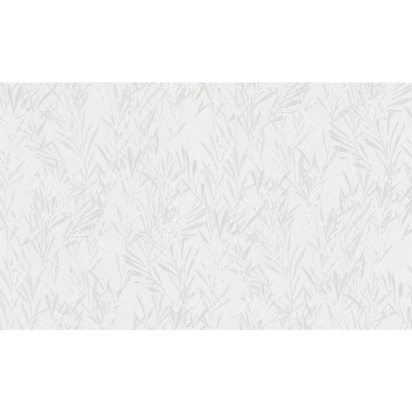 Advantage Botanical Light Grey Wallpaper Sample