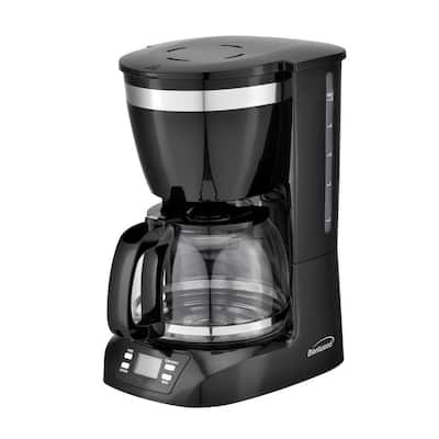10-Cup Black Digital Coffee Maker