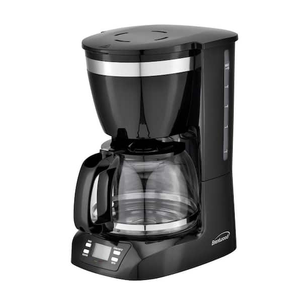 Brentwood 4-Cup Coffee Maker, 11 x 6, Black