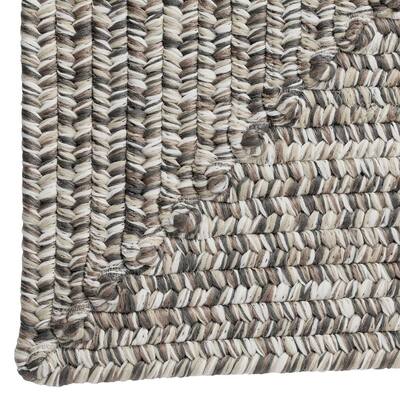 Wesley Storm Gray 8 ft. x 8 ft. Braided Area Rug