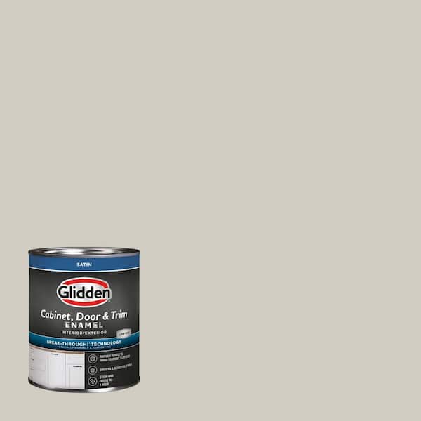 1 qt. PPG1025-3 Whiskers Satin Door, Trim and Cabinet Paint
