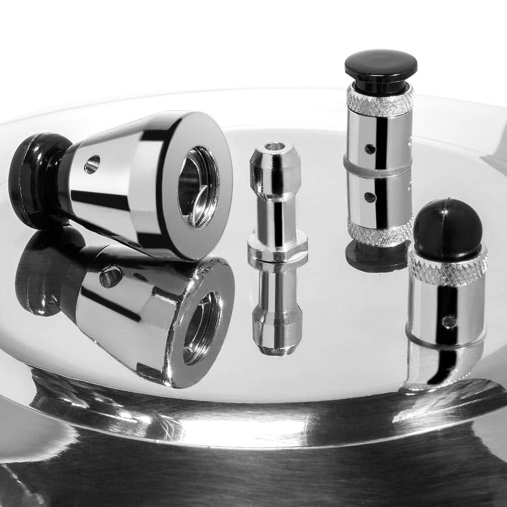 8 Quart Stainless Steel Induction Ready Stovetop Pressure Cooker