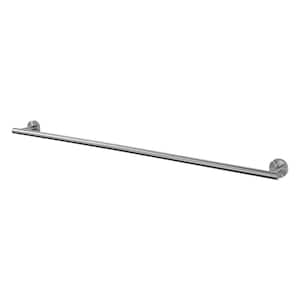 36 in. Stainless Steel Wall Mounted Single Towel Bar in Brushed Nickel