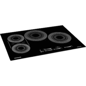 30 in. Induction Modular Cooktop in Black with 4 Elements