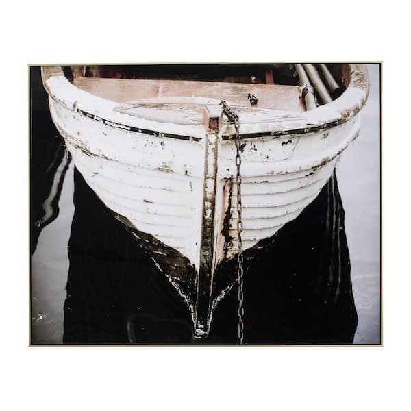 Miscool Anky Framed Art Print 47.2 in. x 59.1 in. Large Black and White Rectangular Wall Art with Frame
