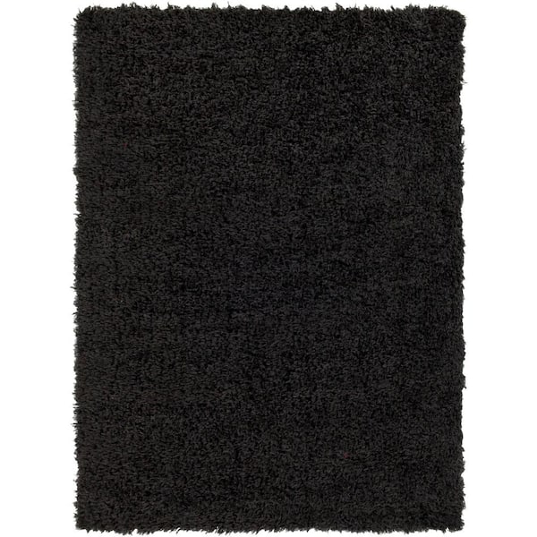 Livabliss Marne Black 5 ft. x 7 ft. Indoor Area Rug