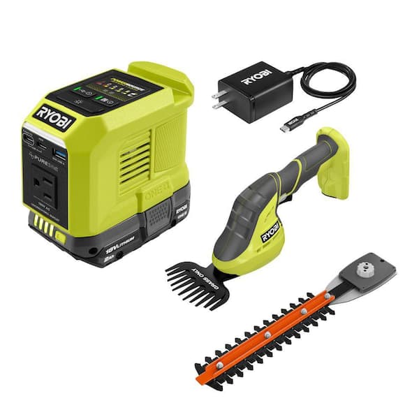 RYOBI 18V ONE+ 200-Watt Portable Battery Inverter Power Source