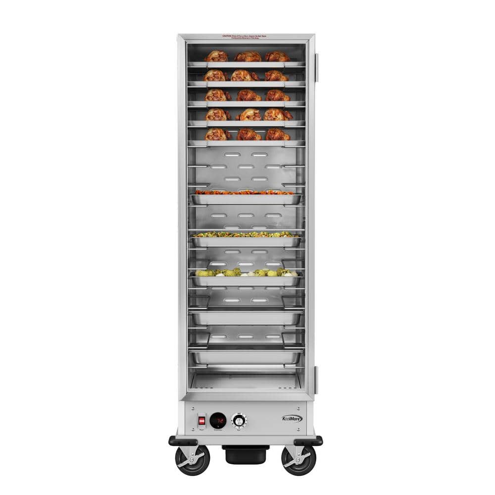 33 in. Commercial Non-Insulated Heated Holding Cabinet with Wire Racks and Glass Door in Silver Buffet Server price history on PriceWatchPro