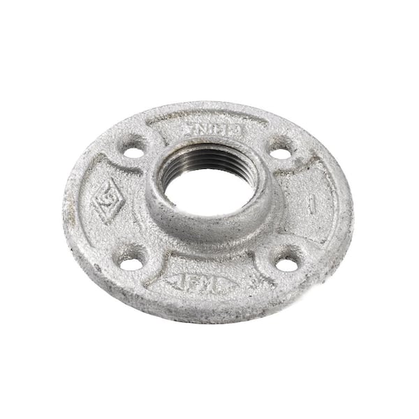 Southland 1 in. Galvanized Malleable Iron Floor Flange Fitting