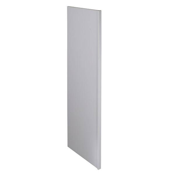 Home Decorators Collection Newport Assembled 1.5 x 96 x 30 in. Pantry/Utility Kitchen Refrigerator Panel Pacific White