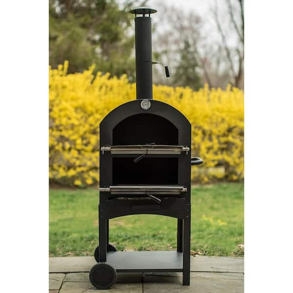 Hellfire GARDEN Cast Iron Stove Cooker BBQ Patio Heater - Pizza Oven