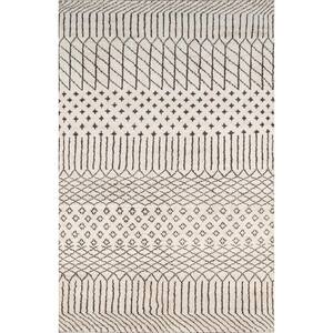 Atlas ATL-1 Natural 8 ft. x 11 ft. Hand Knotted Wool Area Rug