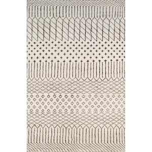 Atlas ATL-1 Natural 10 ft. x 14 ft. Hand Knotted Wool Area Rug