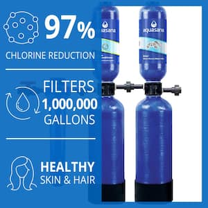 Rhino Series 6-Stage 1,000,000 Gal. Whole House Water Filtration System with Whole House Salt-Free Water Conditioner