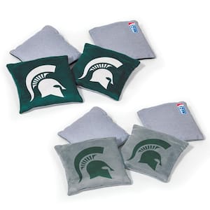 Michigan State Spartans 16 oz. Dual-Sided Bean Bags (8-Pack)
