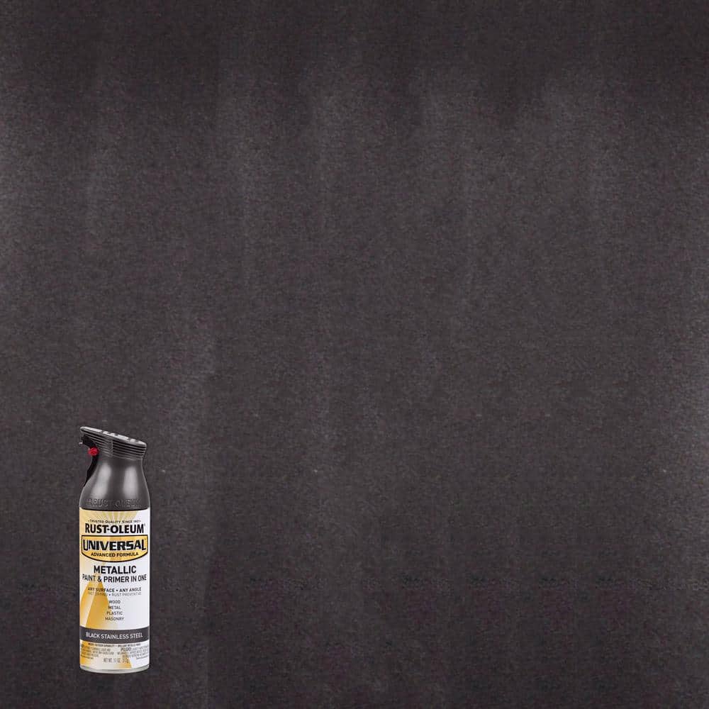black stainless steel spray paint