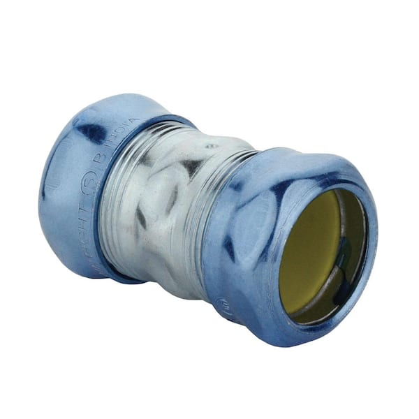 3/4 in. Electrical Metallic Tubing (EMT) Raintight Compression Coupling (5-Pack)