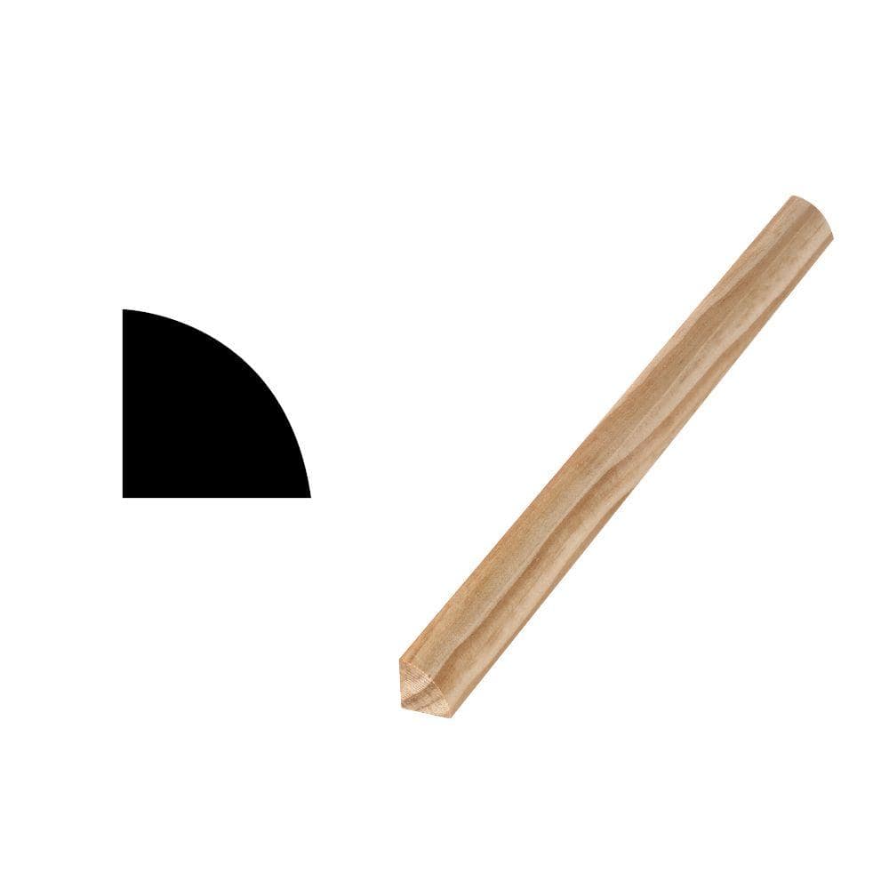 Woodgrain Millwork Wm 108 1 2 In X Solid Pine Quarter Round Moulding 10000698 The Home Depot Solid Pine Quarter Round Moulding, Quarter Round Molding Home Depot
