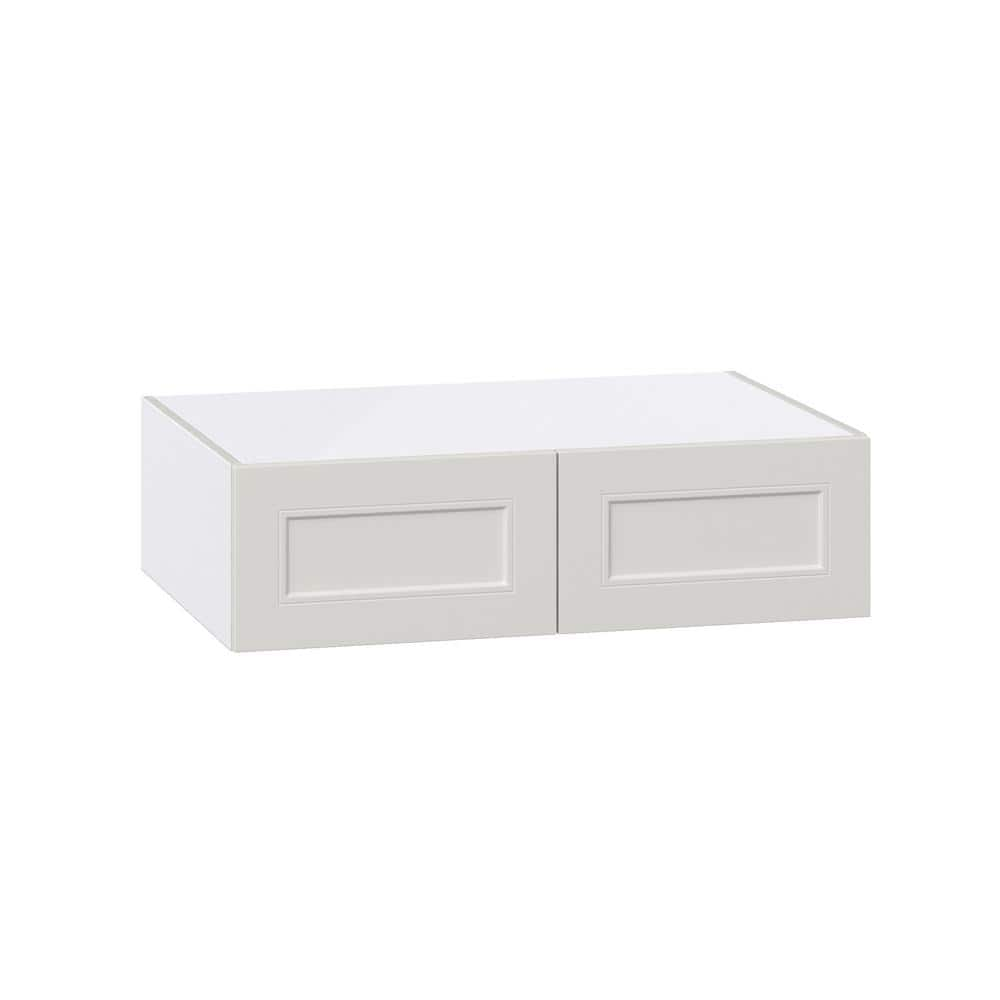 J COLLECTION 36 in. W x 24 in. D x 10 in. H Littleton Painted Gray ...