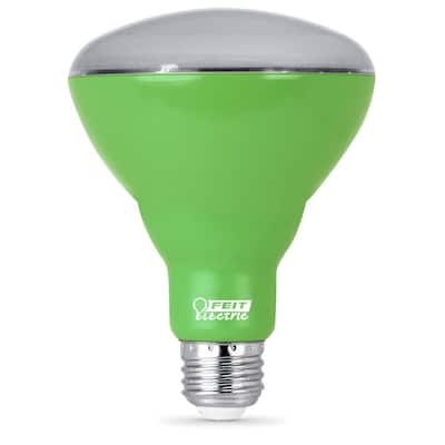 9-Watt Equivalent BR30 Medium E26 Base Non-Dim Indoor and Greenhouse Full Spectrum Plant LED Grow Light Bulb (1-Bulb)