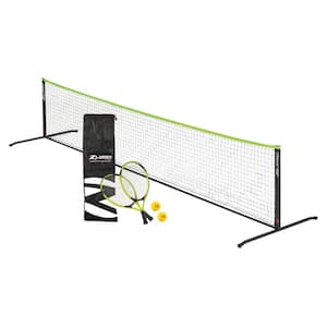 Portable Complete Badminton Net Stand Set Storage Box Base with 2  Battledores 2 Shuttlecocks - China Badminton and Badminton Rackets price