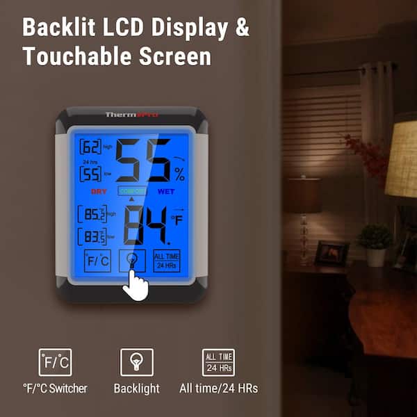 DIY Candle Wax Thermometer LCD Digital Gauge Check Kitchen