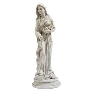 29 in. H Persephone Maiden of the Roses Garden Statue