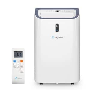 14,000 BTU Portable Air Conditioners Cools 700 sq. ft. with Heat and Dehumidifier and Fan with Remote Control in White